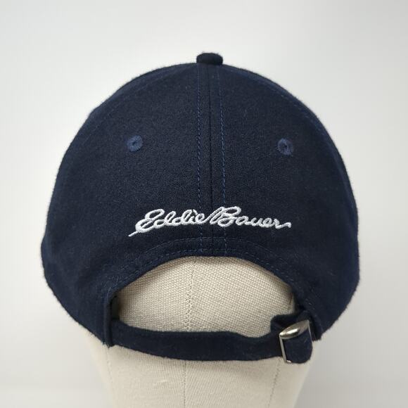 Yellowstone Eddie Bauer Slideback Baseball Cap Blue One Size Adjustable 6 Panel - Picture 6 of 9